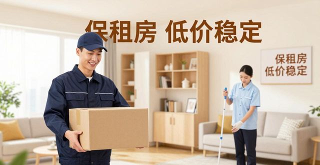 新市民租房难？保租房低价稳定 快递员保洁员都能租
