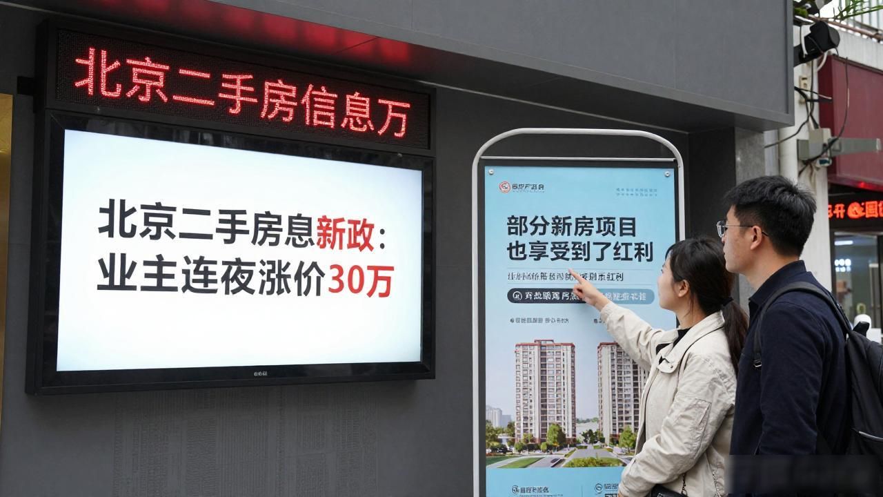 北京二手房信息：新政后业主连夜涨价30万，刚需买房如何应对
