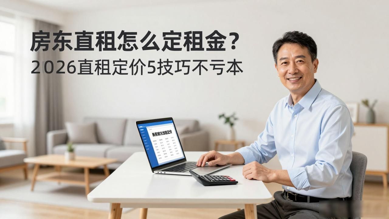房东直租怎么定租金？2026直租定价5技巧不亏本