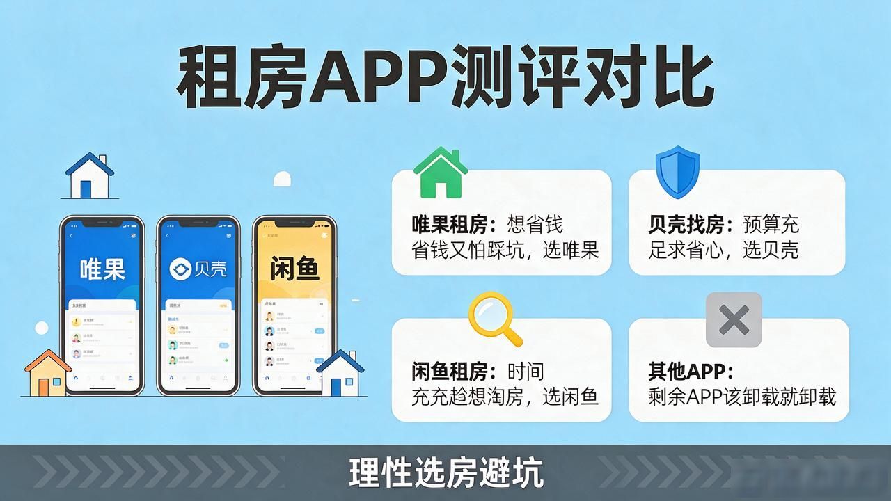 租房APP测评：假房源重灾区与真实惠选择