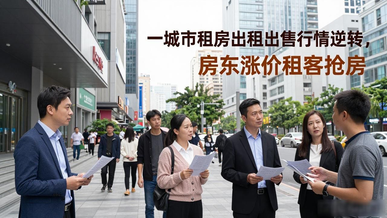 一线城市租房出租出售行情逆转，房东涨价租客抢房