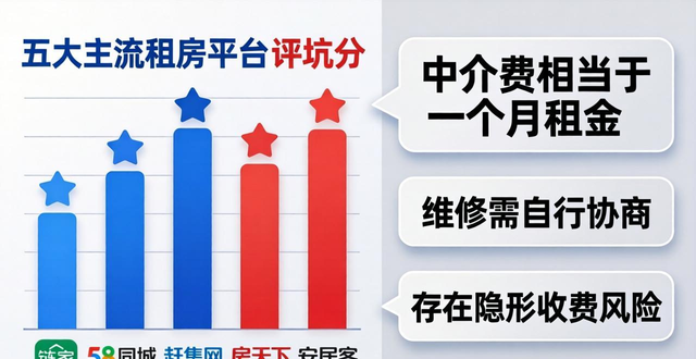 租房找房季避坑指南！五大租房平台详细评分排行榜来了