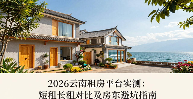 租房信息_云南短租民宿平台全托管服务优势_2026云南租房平台实测短租长租模式对比房东避坑指南