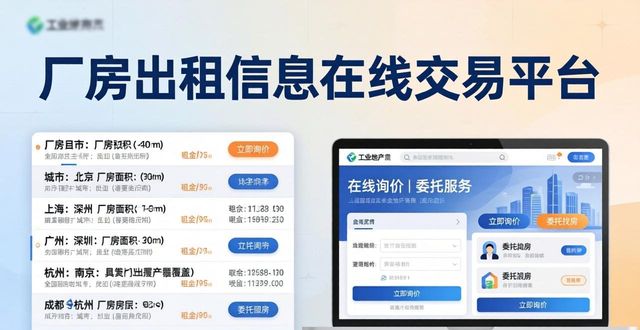 出租信息_厂房租赁平台选择_厂房在线真房源平台