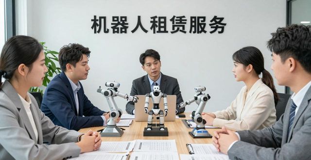 机器人租赁火了，日租跌到千元，出租信息怎么找
