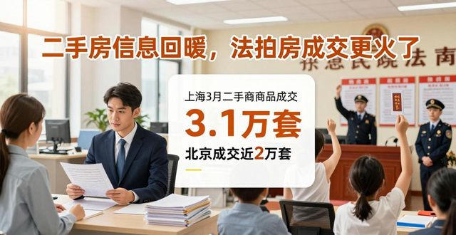 二手房信息回暖，法拍房成交更火了