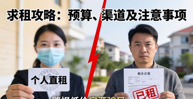 求租攻略：预算、渠道及注意事项，助你找到合适房子