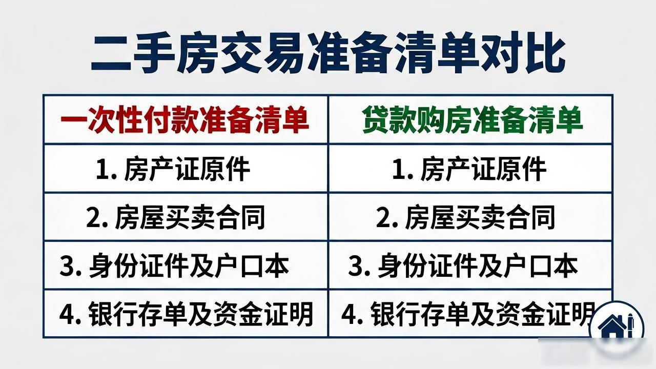 二手房交易前，买方必做的资金与资料准备