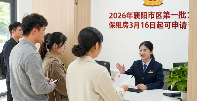 2026年襄阳市区第一批保租房3月16日起可申请啦