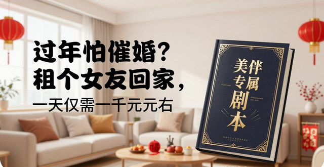 出租出售_生活演员租赁服务_租女友回家过年