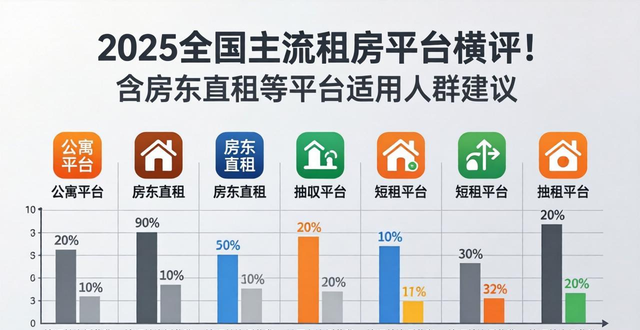 2025全国主流租房平台横评！含房东直租等平台适用人群建议
