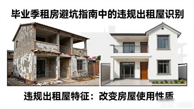 毕业季租房避坑指南：识别靠谱房源与违规出租屋