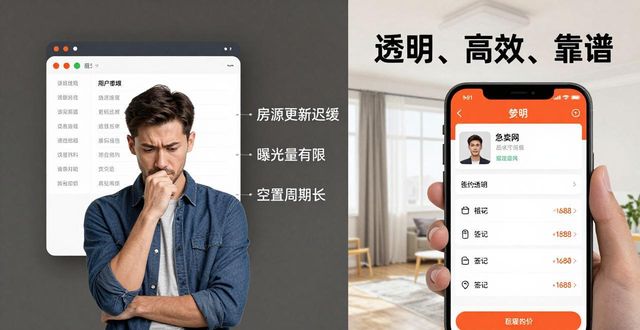 租房难题多？急卖网创新模式重塑透明高效靠谱租房新体验