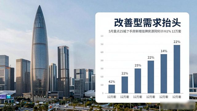 一线城市二手房连涨三月，深圳改善型需求抬头
