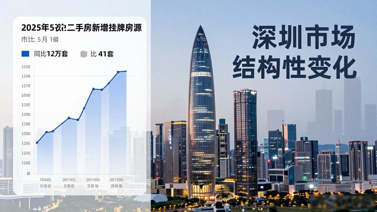 5月一线城市二手房价格环比上涨，深圳市场结构性变化显现