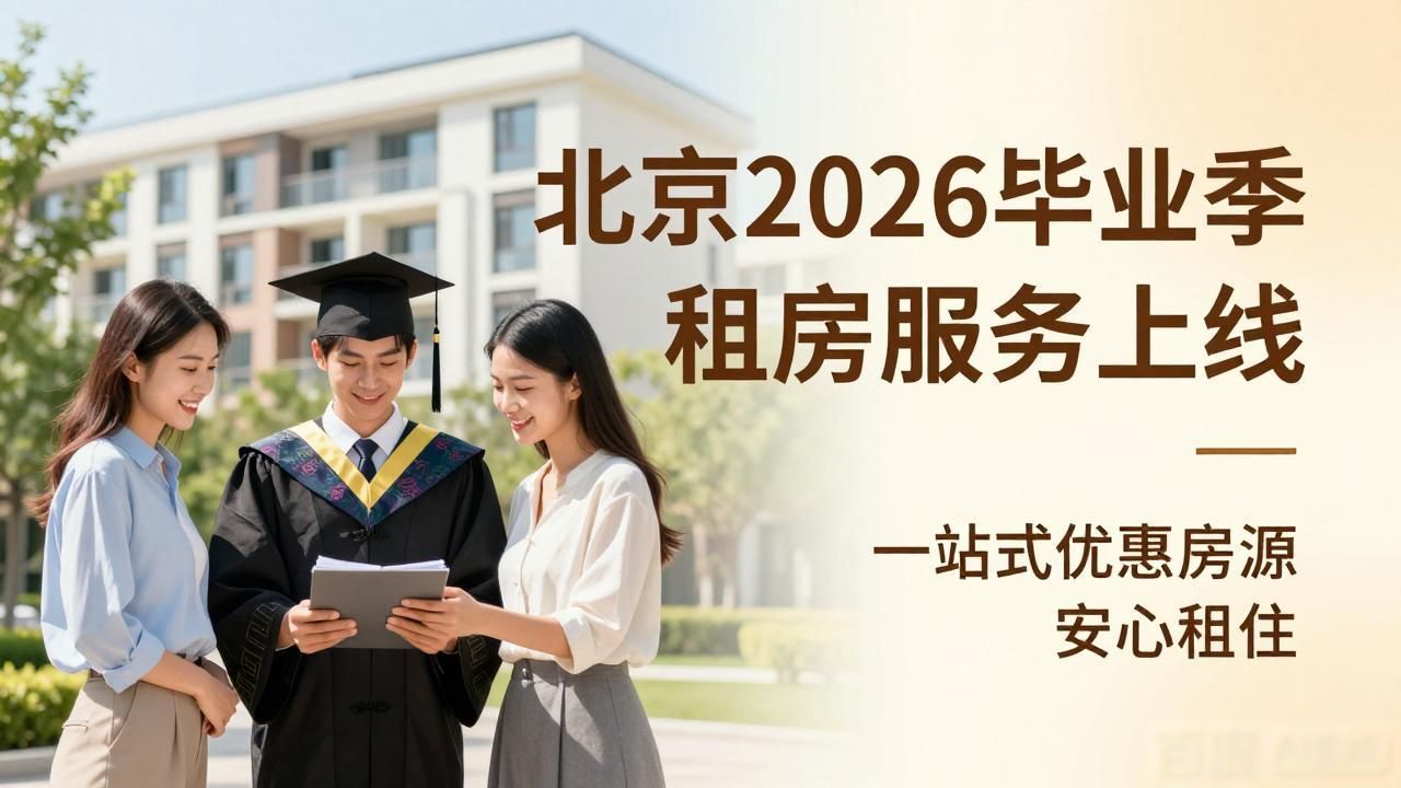 北京2026毕业季租房服务上线，一站式优惠房源助你安心租住