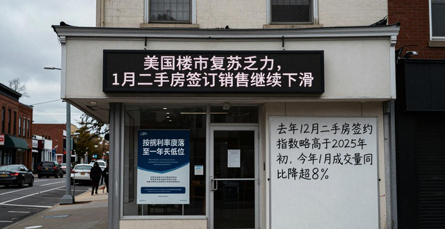 美国二手房签约销售下滑_美国楼市复苏动能不足_二手房信息
