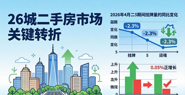 2026年4至5月26个重点城市二手房市场关键转折情况