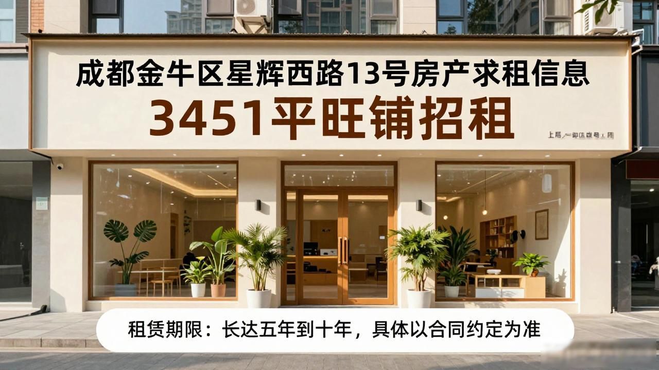 求租信息_成都市金牛区房产招租_星辉西路13号房产租赁