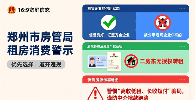 租房消费警示_郑州市房管局曝光违规住房租赁企业_租房信息