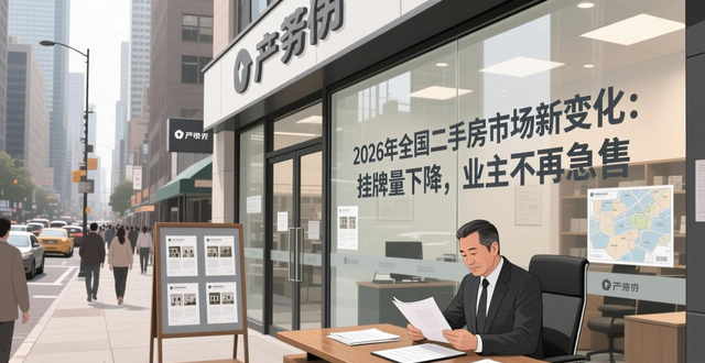 2026年二手房市场挂牌量下降趋势_二手房信息_全国重点城市二手房去化周期缩短
