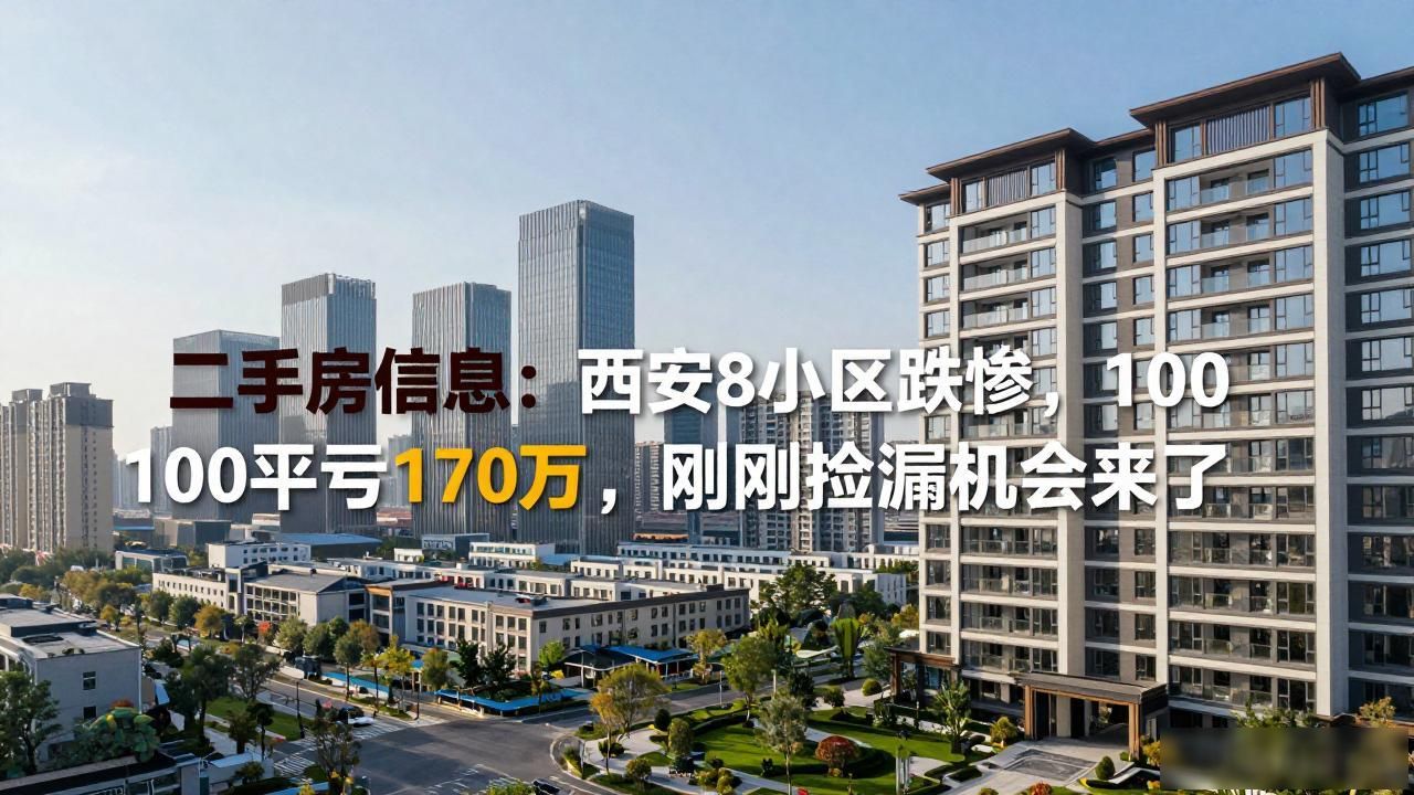 二手房信息_西安主城区房价下跌案例分析_西安楼市跌幅最猛小区