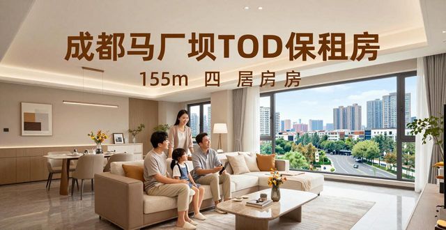 成都TOD保租房，专为蓉漂打造的好房源