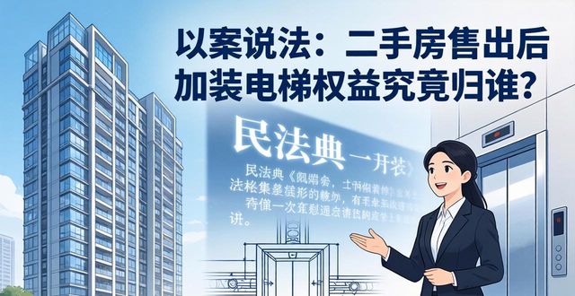 加装电梯费用归属新业主_二手房信息_二手房加装电梯权益归属