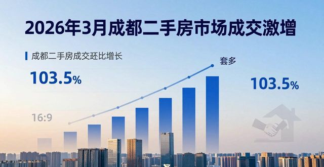 2026年3月成都二手房成交激增，剖析楼市结构性复苏真相