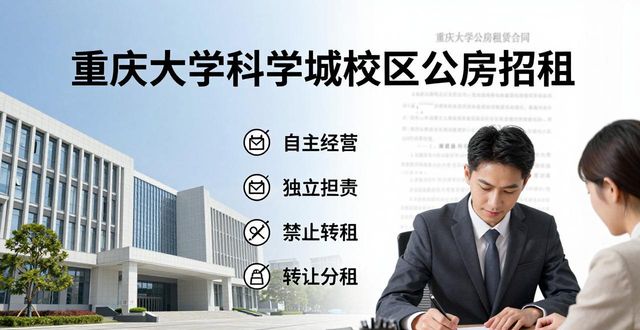 重庆大学科学城校区公房招租_CQU-GF-HX-202601经营性公房出租_求租信息