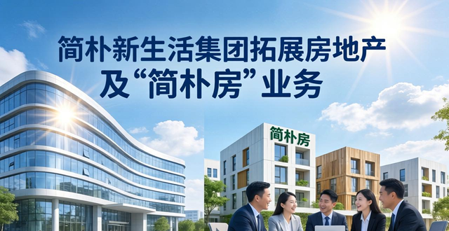 简朴新生活集团拓展业务至房地产及‘简朴房’出租出售相关领域