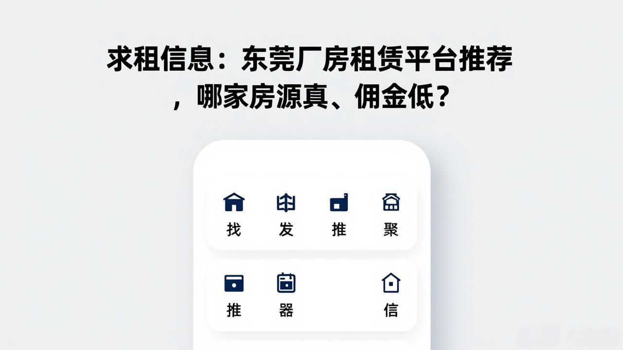 东莞厂房租赁平台排名_厂房在线平台优势_求租信息