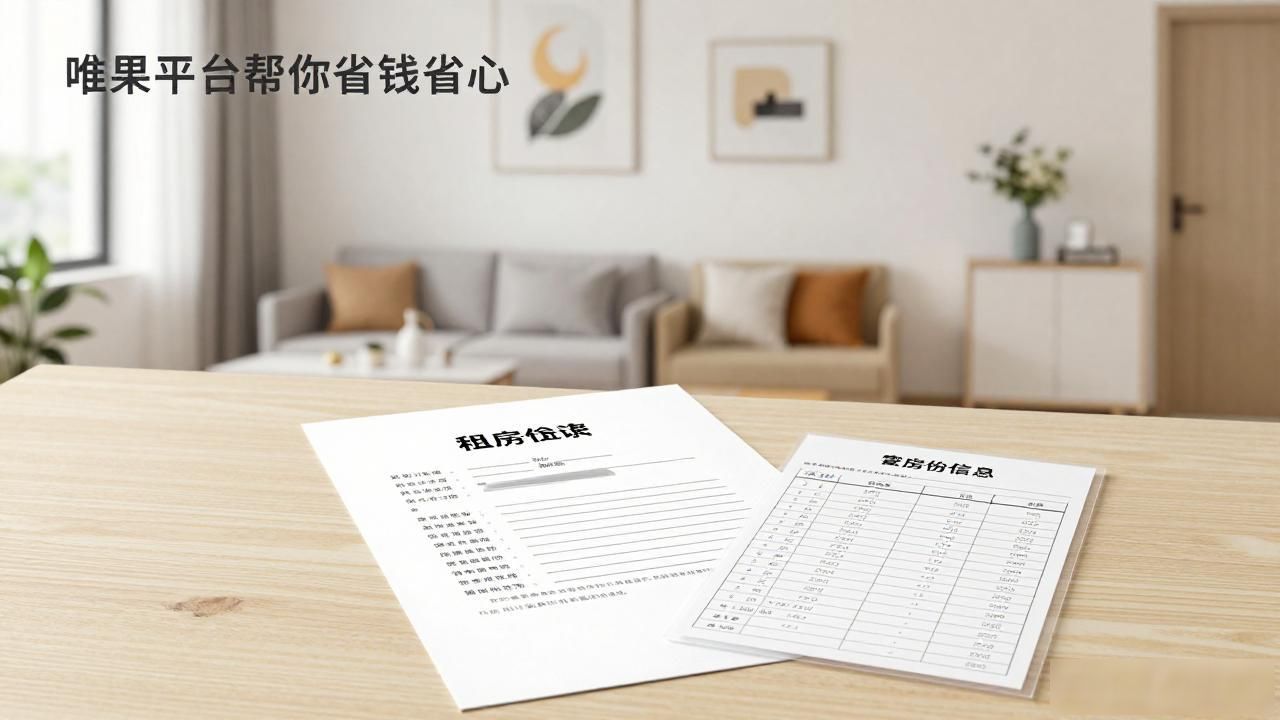 独居租房求租信息，唯果平台帮你省钱省心