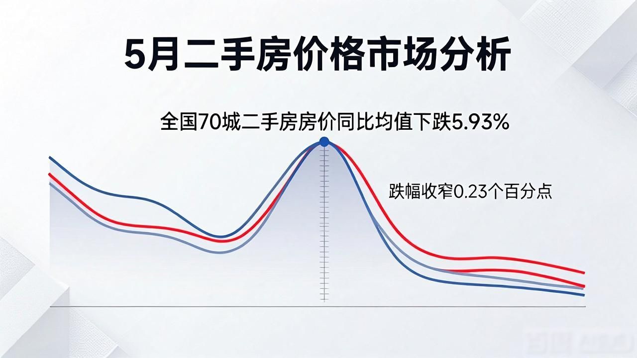 5月二手房价格：一线涨，二三线跌，市场仍在调整