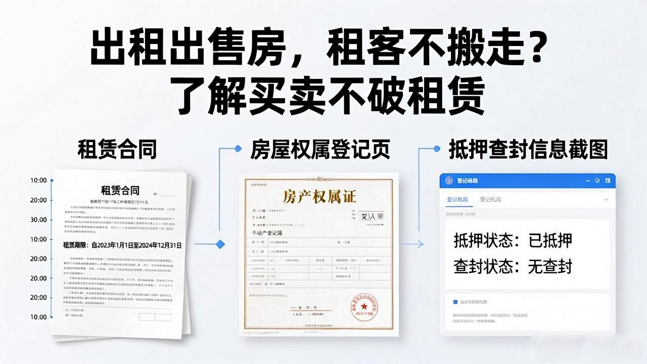 买卖不破租赁 租赁合同对抗产权变动 优先购买权行使条件_出租出售