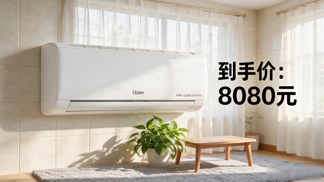 租房信息：房东不让打孔？这5款高能效空调省电又速冷，搬家带走也划算