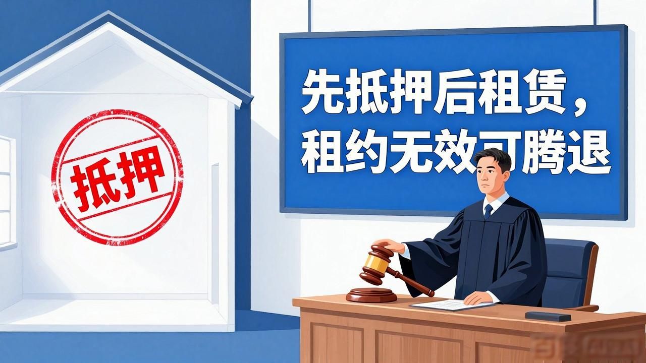 房屋抵押后出租，租客能赖着不走？法院：先抵押后租赁，租约无效可腾退