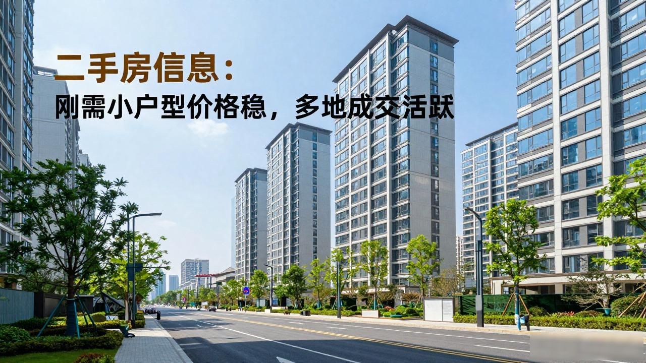 二手房信息：刚需小户型价格稳，多地成交活跃