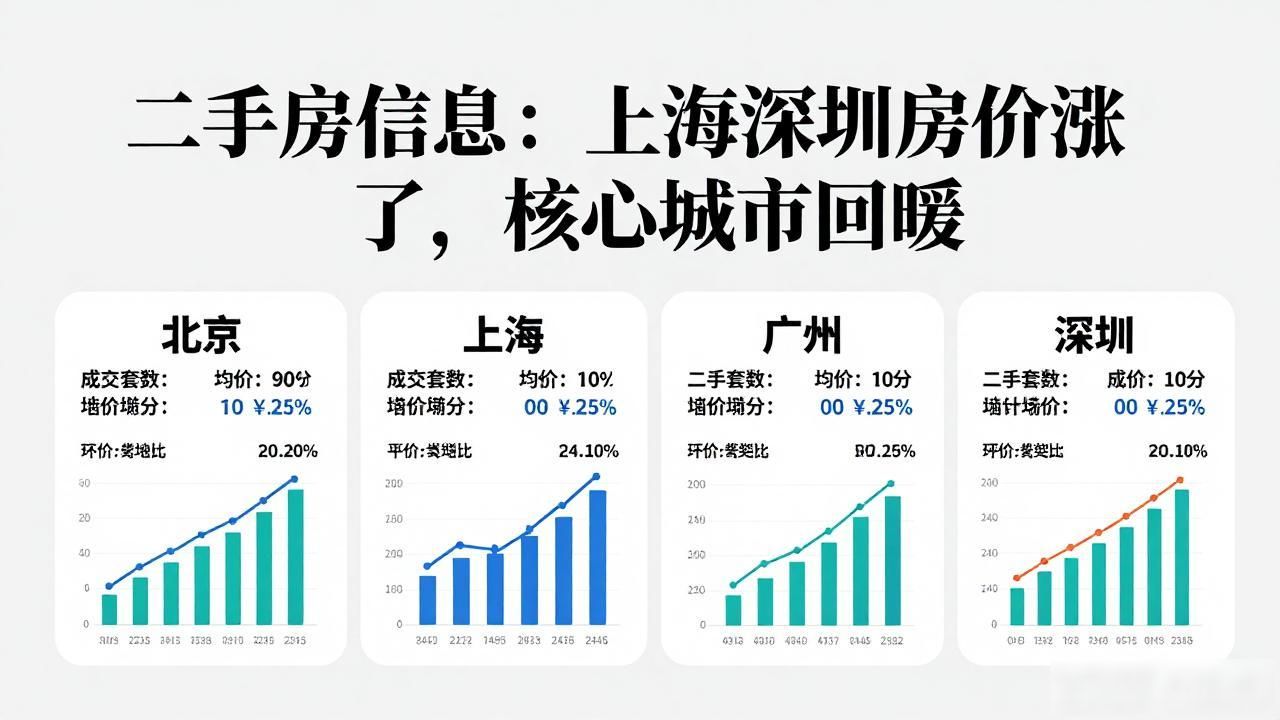 二手房信息：上海深圳房价涨了，核心城市回暖
