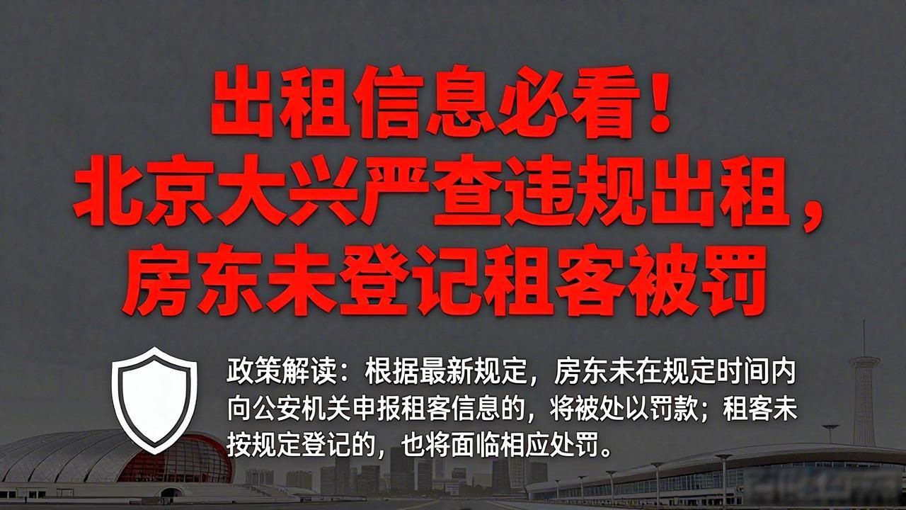 出租信息_出租人违法处罚_出租房屋合规管理