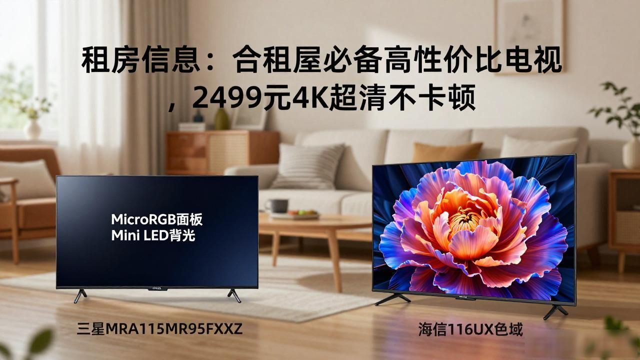 租房信息：合租屋必备高性价比电视，2499元4K超清不卡顿