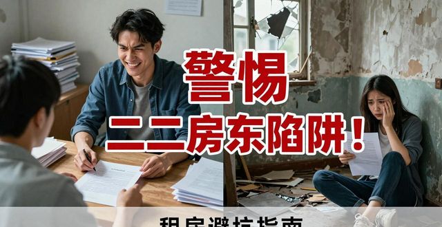 租房遭遇二房东陷阱？专家教你避开这些坑