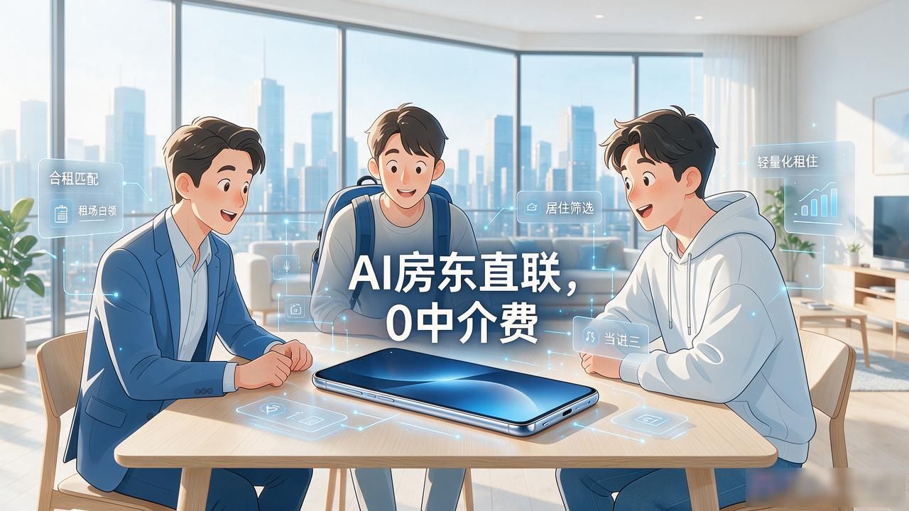 2026年直租信息：AI房东直联，0中介费，年轻人租房避坑指南
