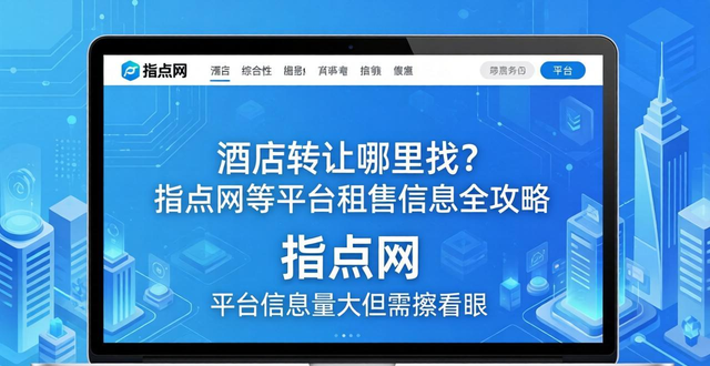 酒店转让哪里找？指点网等平台租售信息全攻略