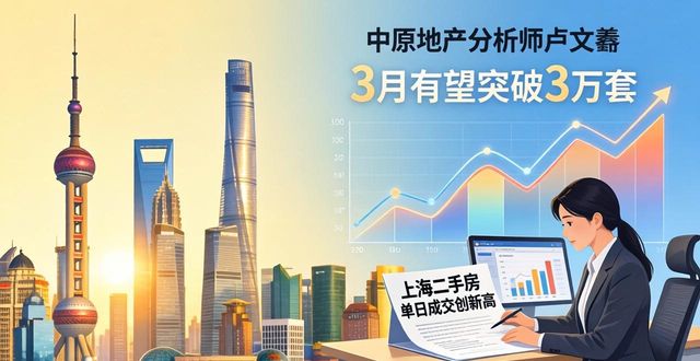 上海二手房单日成交创新高，3月有望突破3万套
