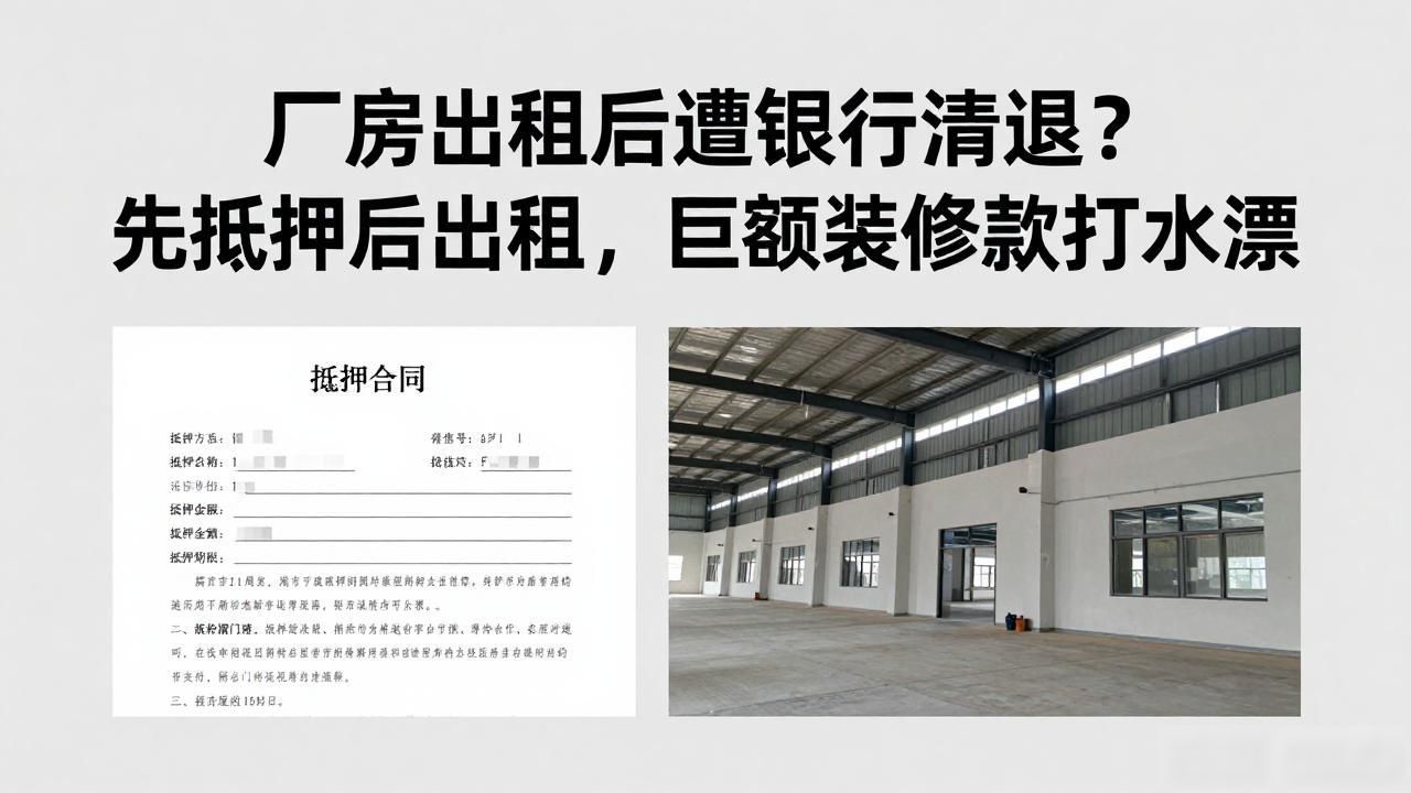厂房抵押后租赁_先抵后租法律风险_出租出售