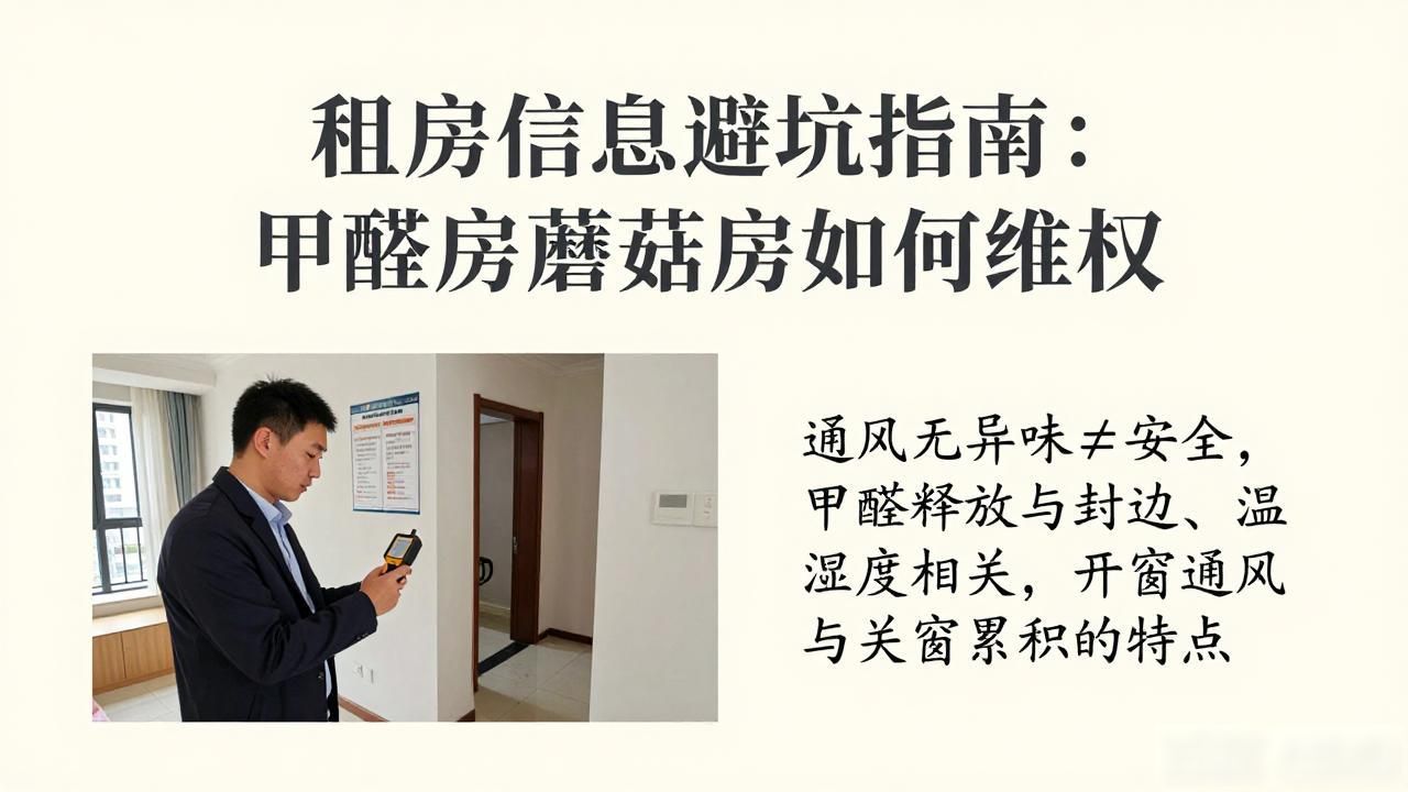 租房信息避坑指南：甲醛房蘑菇房如何维权