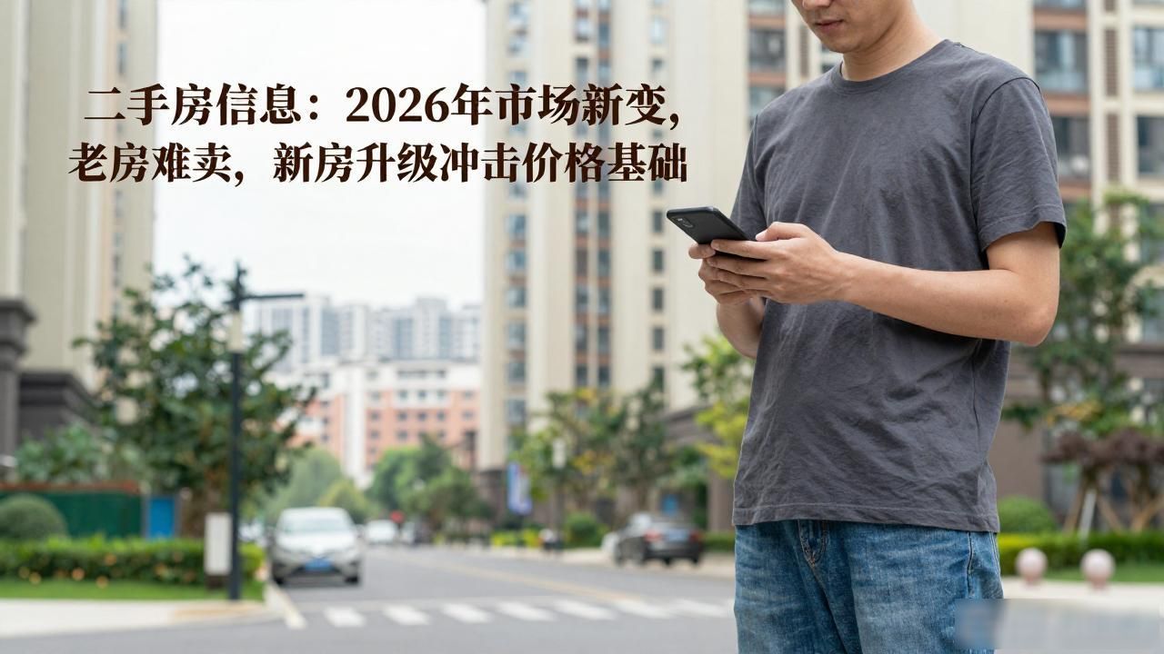 二手房信息：2026年市场新变，老房难卖，新房升级冲击价格基础